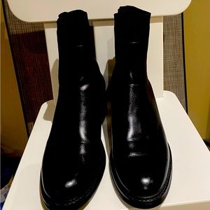 Black Zara Falls boots, size 9